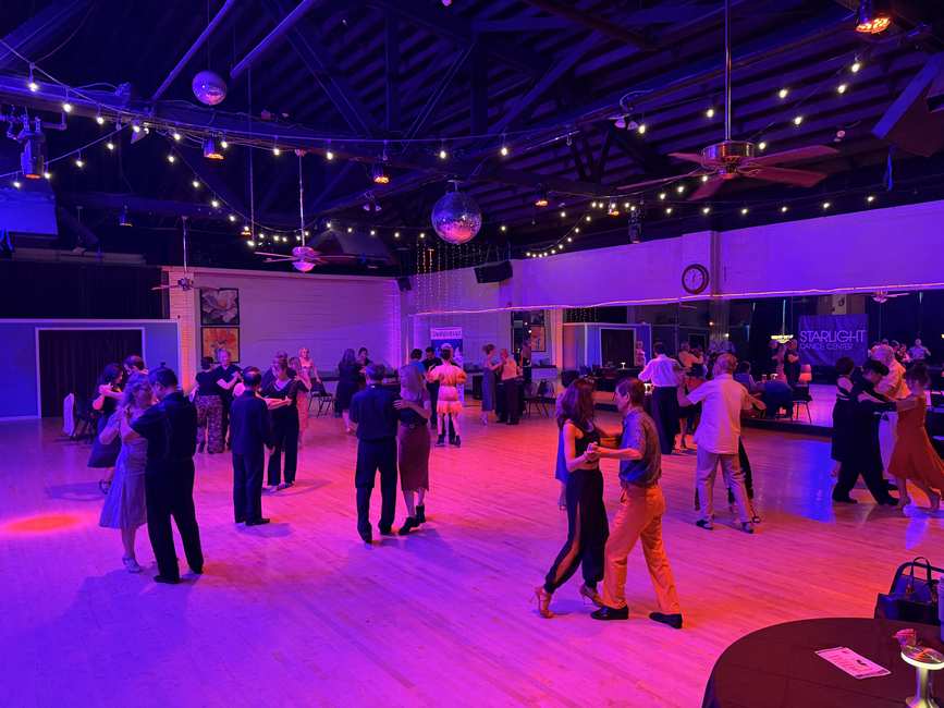 Dancing at Starlight Dance Center